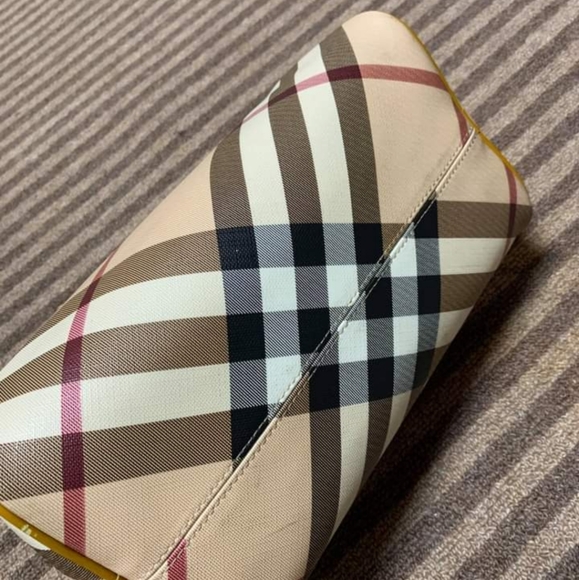 Burberry Mustard Boston Bag - Picture 6 of 14